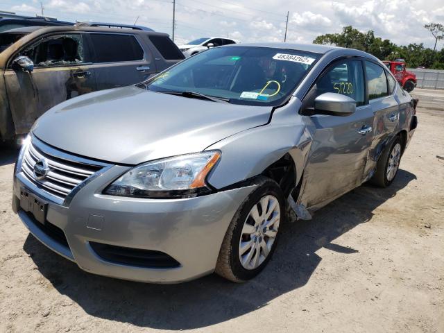 Photo 2 from auction – 2013 NISSAN SENTRA S with VIN 3N1AB7AP8DL776665
