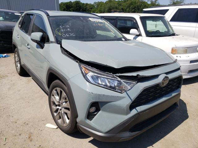 TOYOTA RAV4 XLE P 2019 with VIN JTMC1RFV5KD020676 - Photo from auction
