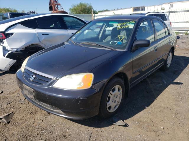 Photo 2 from auction – 2002 HONDA CIVIC LX with VIN 2HGES165X2H510588
