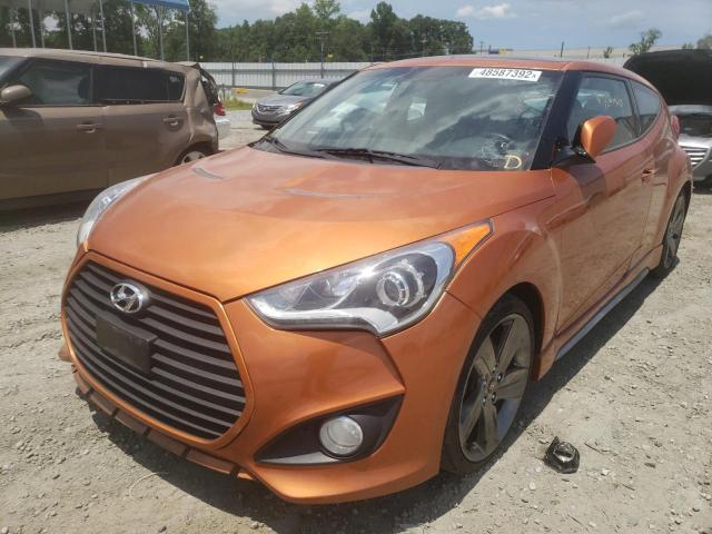 Photo 2 from auction – 2014 HYUNDAI VELOSTER T with VIN KMHTC6AE7EU204890