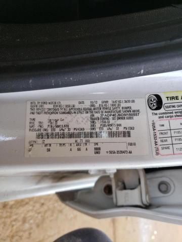 Photo 10 from auction – 2013 FORD FIESTA SE with VIN 3FADP4EJ9DM150557