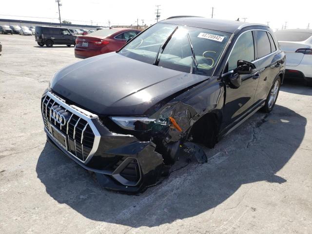 Photo 2 from auction – 2022 AUDI Q3 PREMIUM with VIN WA1DECF38N1046984