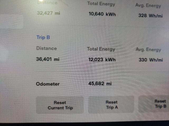 Photo 8 from auction – 2020 TESLA MODEL Y with VIN 5YJYGDEEXLF037444