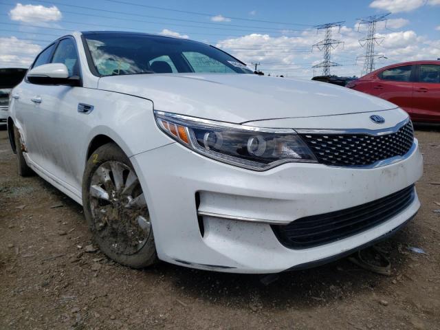 KIA OPTIMA EX 2017 with VIN 5XXGU4L3XHG147565 - Photo from auction