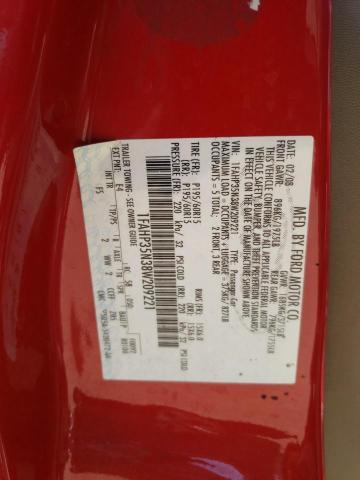 Photo 10 from auction – 2008 FORD FOCUS SE with VIN 1FAHP35N38W209221