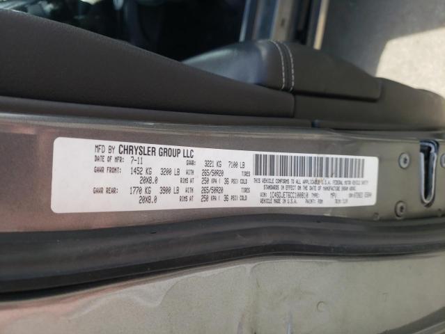 Photo 10 from auction – 2012 DODGE DURANGO CI with VIN 1C4SDJET6CC100810