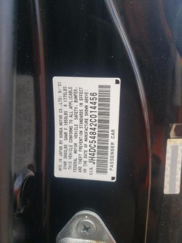 Photo 10 from auction – 2002 ACURA RSX with VIN JH4DC54842C014456