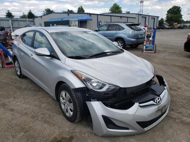 HYUNDAI ELANTRA SE 2016 with VIN 5NPDH4AE7GH793550 - Photo from auction