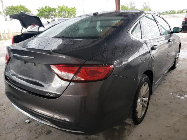 Photo 4 from auction – 2016 CHRYSLER 200 LIMITE with VIN 1C3CCCAB1GN160413