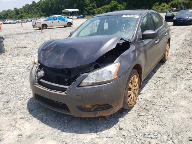 Photo 2 from auction – 2014 NISSAN SENTRA S with VIN 3N1AB7AP0EL675766