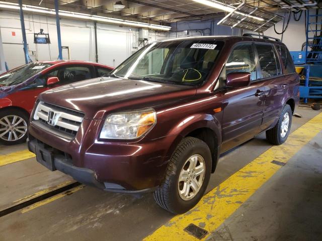Photo 2 from auction – 2008 HONDA PILOT VP with VIN 5FNYF18258B050810