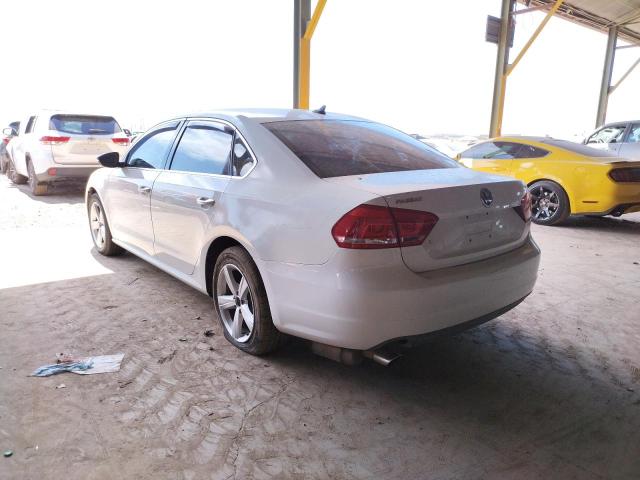 Photo 3 from auction – 2012 VOLKSWAGEN PASSAT SE with VIN 1VWBP7A37CC042395