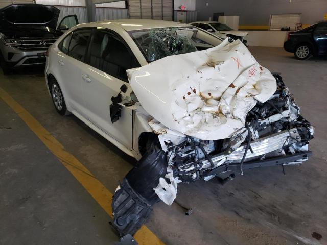 TOYOTA COROLLA LE 2021 with VIN JTDEPMAE3MJ132639 - Photo from auction