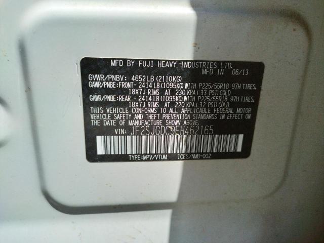Photo 10 from auction – 2014 SUBARU FORESTER 2 with VIN JF2SJGDC9EH462165