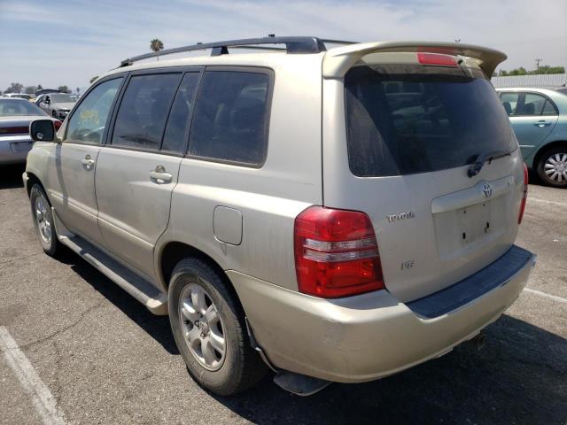 Photo 3 from auction – 2002 TOYOTA HIGHLANDER with VIN JTEGF21AX20049849