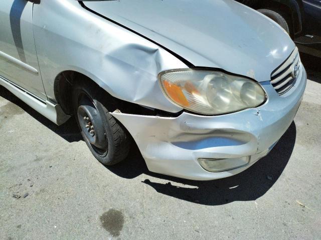 Photo 9 from auction – 2004 TOYOTA COROLLA with VIN 1NXBR32E14Z284323