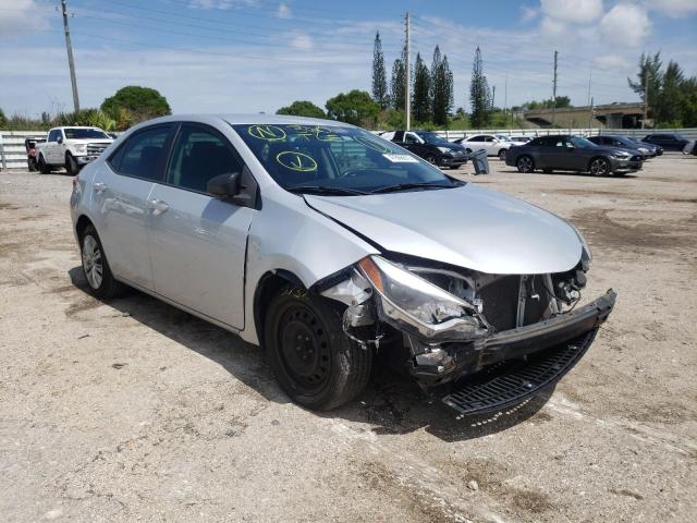 TOYOTA COROLLA L 2015 with VIN 2T1BURHE7FC292715 - Photo from auction