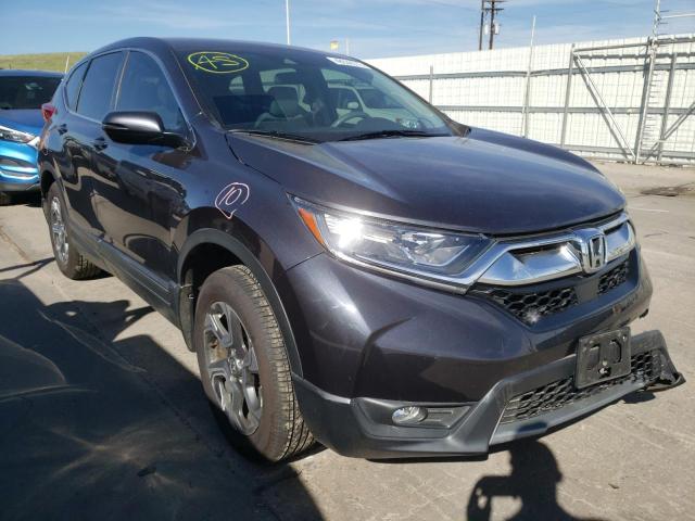 HONDA CR-V EX 2018 with VIN 2HKRW2H53JH688937 - Photo from auction