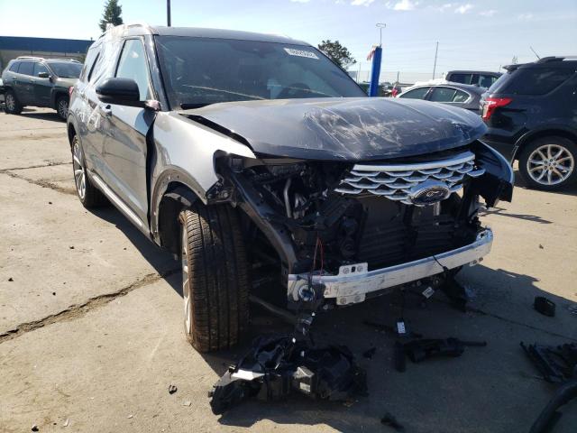 FORD EXPLORER P 2021 with VIN 1FM5K8HC4MGC28234 - Photo from auction