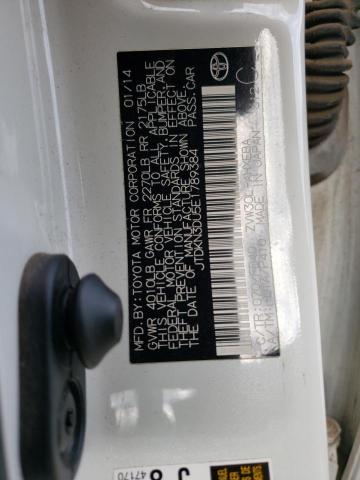 Photo 10 from auction – 2014 TOYOTA PRIUS with VIN JTDKN3DU5E1789384