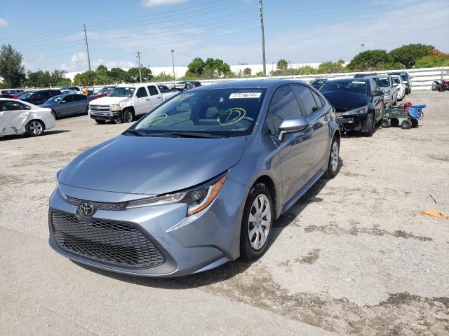 Photo 2 from auction – 2021 TOYOTA COROLLA LE with VIN JTDEPMAE9MJ124190