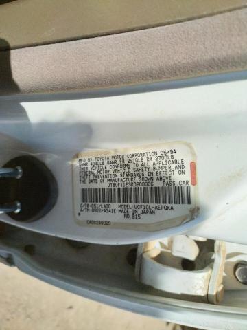 Photo 10 from auction – 1994 LEXUS LS 400 with VIN JT8UF11E3R0208806