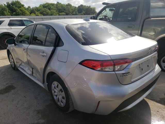 Photo 3 from auction – 2021 TOYOTA COROLLA L with VIN JTDDPMAE8MJ121048