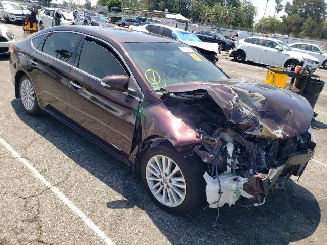 TOYOTA AVALON HYB 2013 with VIN 4T1BD1EB2DU001254 - Photo from auction