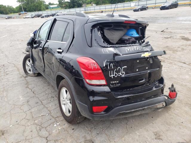 Photo 3 from auction – 2019 CHEVROLET TRAX 1LT with VIN 3GNCJLSB9KL264695