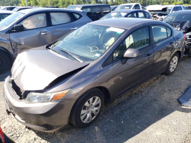 Foto 2 de la subasta – 2012 HONDA CIVIC LX con VIN 19XFB2F52CE083476