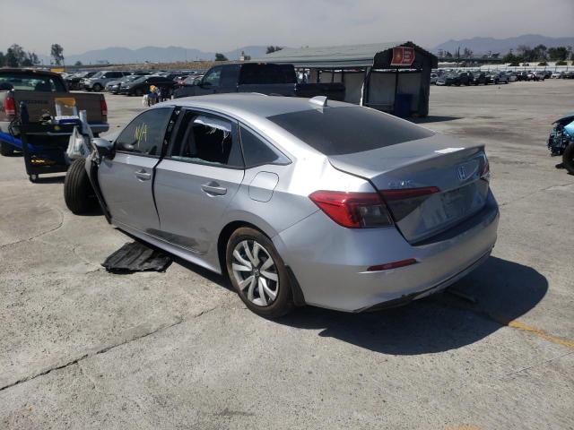 Photo 3 from auction – 2022 HONDA CIVIC LX with VIN 2HGFE2F2XNH520789