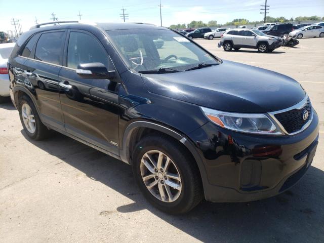 KIA SORENTO LX 2014 with VIN 5XYKTDA77EG452421 - Photo from auction
