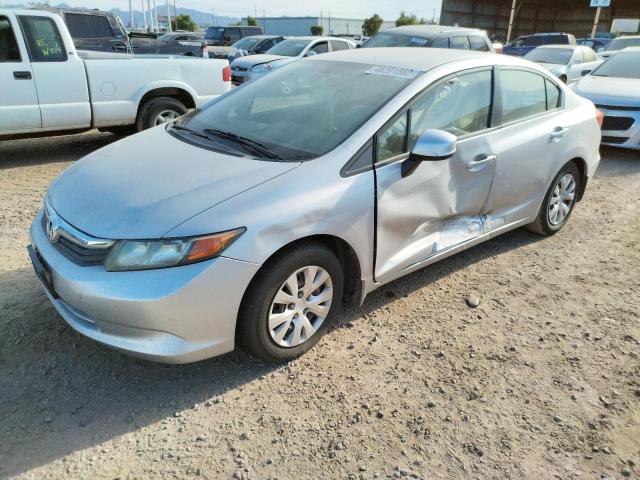 Photo 2 from auction – 2012 HONDA CIVIC LX with VIN 19XFB2F51CE086336