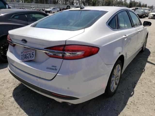 Photo 4 from auction – 2017 FORD FUSION SE with VIN 3FA6P0LU0HR409735