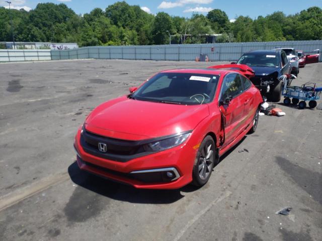 Photo 2 from auction – 2019 HONDA CIVIC EX with VIN 2HGFC3B37KH351613