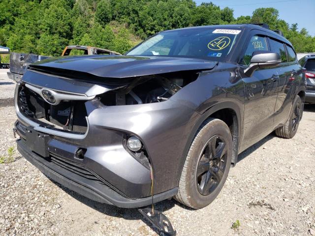 Photo 2 from auction – 2021 TOYOTA HIGHLANDER with VIN 5TDCZRBH8MS096814