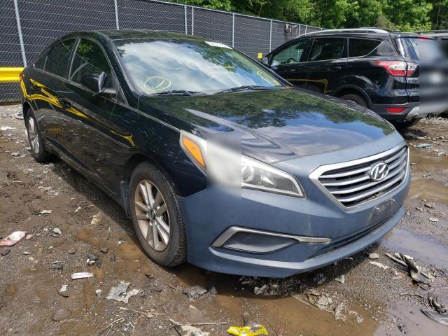 HYUNDAI SONATA SE 2016 with VIN 5NPE24AF7GH295590 - Photo from auction