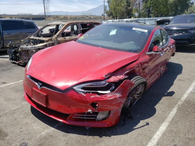 Photo 2 from auction – 2021 TESLA MODEL S with VIN 5YJSA1E26MF425445