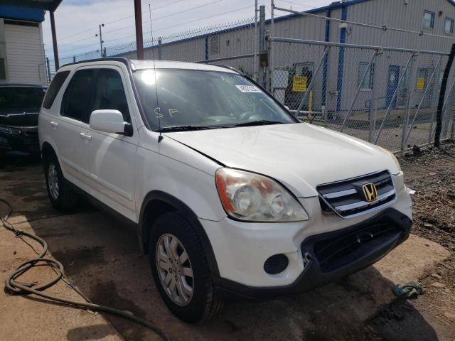 HONDA CR-V SE 2005 with VIN SHSRD78985U339906 - Photo from auction