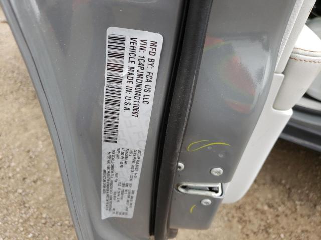 Photo 10 from auction – 2021 JEEP CHEROKEE L with VIN 1C4PJMDN0MD110697