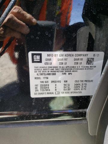 Photo 10 from auction – 2022 CHEVROLET TRAILBLAZE with VIN KL79MTSL4NB013069
