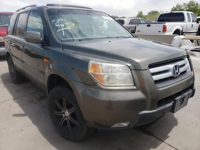 HONDA PILOT EX 2006 con VIN 5FNYF18546B026389 - Foto de la subasta