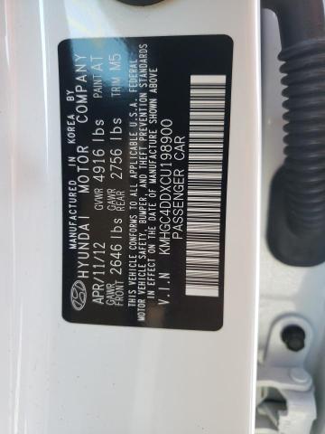 Photo 10 from auction – 2012 HYUNDAI GENESIS 3. with VIN KMHGC4DDXCU198900