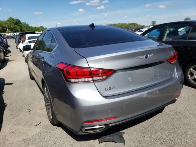 Photo 3 from auction – 2017 GENESIS G80 BASE with VIN KMHGN4JE3HU199157