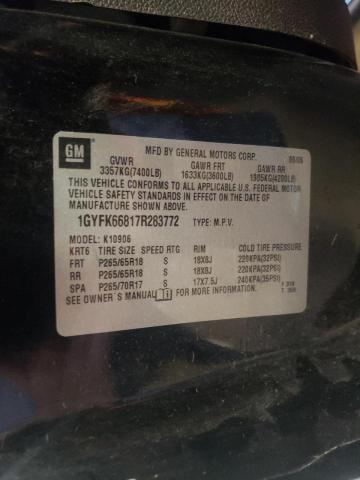 Photo 10 from auction – 2007 CADILLAC ESCALADE E with VIN 1GYFK66817R283772