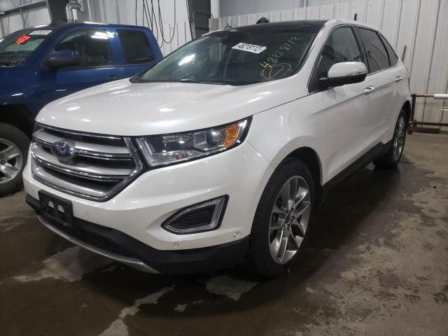 Photo 2 from auction – 2015 FORD EDGE TITAN with VIN 2FMPK4K95FBB31553