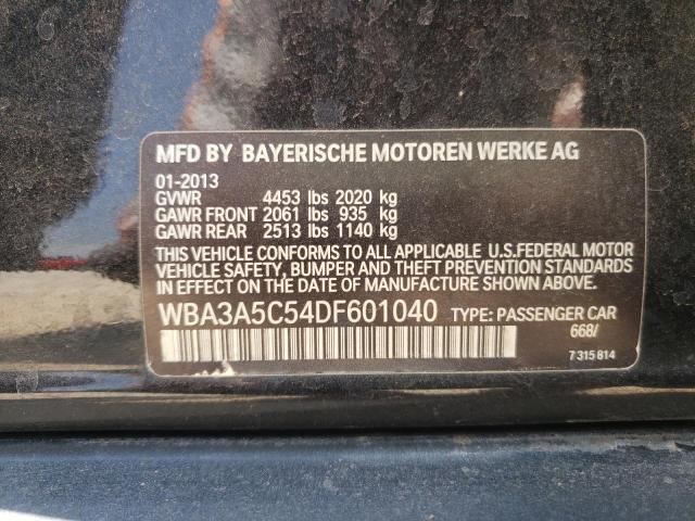 Photo 10 from auction – 2013 BMW 328 I with VIN WBA3A5C54DF601040