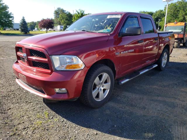 Photo 2 from auction – 2012 DODGE RAM 1500 S with VIN 1C6RD7KT3CS165195