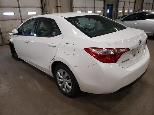 Photo 3 from auction – 2016 TOYOTA COROLLA L with VIN 5YFBURHE2GP565769