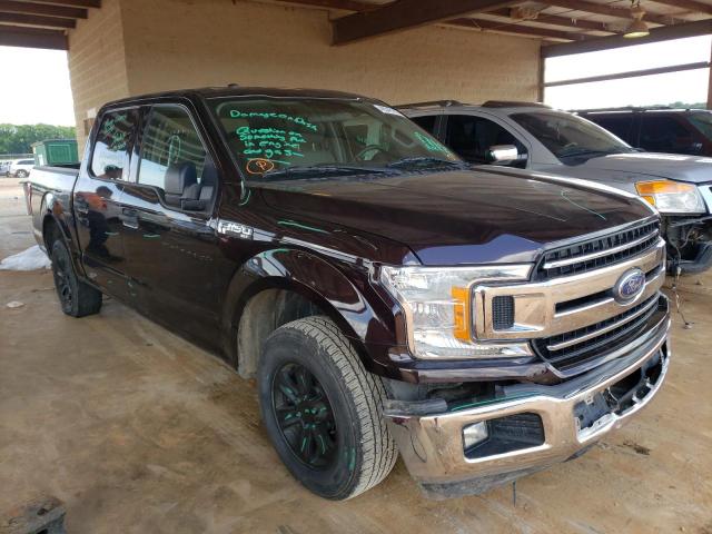 FORD F150 SUPER 2018 with VIN 1FTEW1C56JKE78186 - Photo from auction
